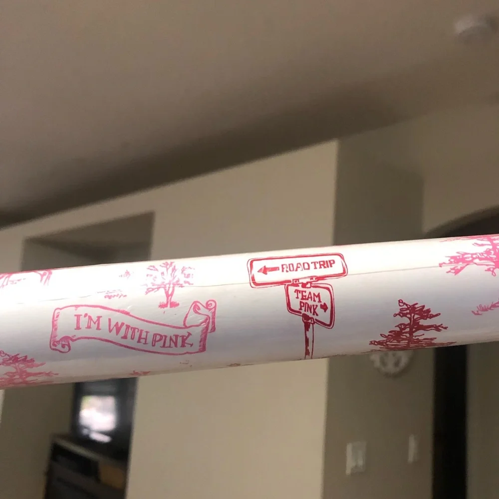 NWT Vintage Victoria’s Secret Pink Roll Wrapping Paper Christmas Birthday